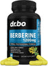 Berberine Supplement Capsules - 1200mg Berberine HCL Supplement for Healthy Metabolic Support - Premium Berberine HCL 600mg Per Capsule, Pure Berb...