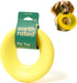 Earth Rated Flying Disc Dog Toy, Interactive Flying Saucer Toy for Adult and Puppy Dogs, Floats in Water, Small, Yellow...