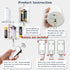 Hanging Display Motor W/Remote Battery Operated 10 RPM Rotating Motor for Wind Spinner Mobile Yard Decor Hanging Ornaments Garden Sculptures-Low S...