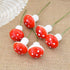 BESTOYARD 12PCS Mini Foam Mushroom Miniature Figurines for Garden Ornament Flower Pots Bonsai Micro Landscape Decor (Red)...