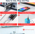 JINGDU 4K@60Hz USB C to HDMI Cable for Nintendo Switch NS/OLED/Steam Deck/ROG Ally, 2m/6.6FT, Portable USB-C to HDMI Cord Replaces The Original Sw...