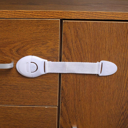 AKOAK 3 Pcs Child Safety Locks, Baby Care Accessories, Used for Refrigerator, Drawer, Door, Seat, etc...