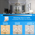 G9 LED Bulb Dimmable 8W G9 Bi Pin Base Bulb Daylight White 6000K 800LM 120V T4 Chandelier Lighting Equivalent 75W 80Watt Halogen Bright Light (Pac...