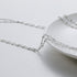 MBW Layered Necklaces for Women, Dainty Silver Plated Snake Twist Rope Chain Necklace for Women Simple Herringbone Thin Snake Chain Satellite Chok...