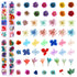 216PCS Dried Flowers Nail Art - Nail Art Accessories Kits, 57 Color Lovely Natural Flower Nail Art, Dried Flowers for Resin Molds, Dry Flowers for...