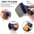 Pet Grooming Brush, Double Sided Undercoat Rake for Dogs & Cats, Professional Deshedding Brush and Dematting Tool, Safe and Effective Removing Kno...