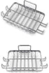 White Silver Soap Dish for Shower 2 Pack, Suction Cup Square Shower Soap Holder - 304 Stainless Steel Black Soap Saver - Comfortable Essential for...