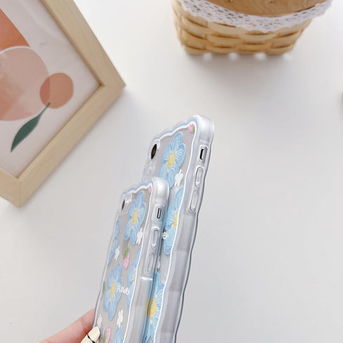 Compatible with iPhone XR Case for Women Girl,Cute Floral Flower Pattern with Full Camera Lens Protection Case Fashion Slim Soft Silicone TPU Prot...