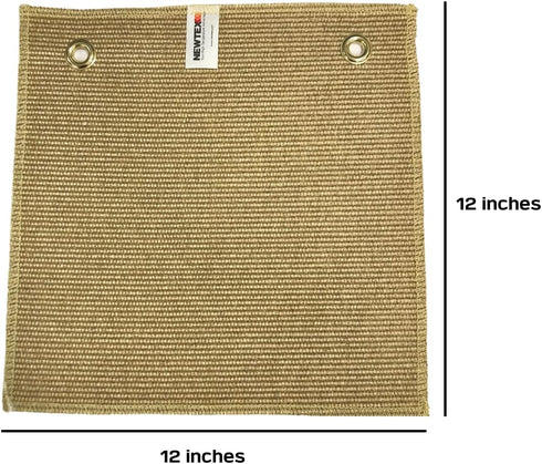 High-Temperature Resistant Fiberglass Pad - 2 Pack (12" x 12" each) - High Heat Resistant PlumberPad for Soldering, Welding, Brazing - Heavy Duty,...