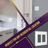 ENERLITES Screwless Decorator Wall Plates Child Safe Outlet Covers, Size 2-Gang 4.68" H x 4.73” L, Unbreakable Polycarbonate Thermoplastic, SI8832...