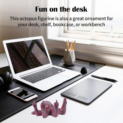 2Pcs Octopus Aquarium Ornaments Decoration Set, Artificial Sea Life,Suitable for Various Fish Tanks...