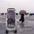 Baby Stroller Rain Cover, Transparent Weather Pushchair Protection Raincover Universal Waterproof Windproof for Pushchair Pram...
