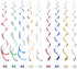 Western Party Decorations Pack Hanging Swirls Foil Swirls Party Ceiling Decorations Western Cowboy Theme Party Barnyard Theme Birthday Baby Shower...