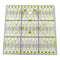 6X 6-inch Quilting Ruler Square Non-Slip Acrylic Quilting Ruler Suitable for Quilting, Sewing and DIY Craft Fabric Cutting Ruler -1PCS...