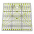 6X 6-inch Quilting Ruler Square Non-Slip Acrylic Quilting Ruler Suitable for Quilting, Sewing and DIY Craft Fabric Cutting Ruler -1PCS...