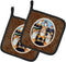 Caroline's Treasures 7286PTHD Go Team Corgi Pembroke Pair of Pot Holders Kitchen Heat Resistant Pot Holders Sets Oven Hot Pads for Cooking Baking ...