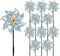 Sparkly Reflective Pinwheels Holographic Spinners Whirl Pin Wheel with Stakes Scare Birds Away for Yard Garden Patio Lawn Farm Decor Kids' Toy (Si...