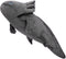 FRANKIEZHOU Realistic Axolotl Plush Toy-Grey, 19”Long, Lifelike Axolotl Stuffed Animal, Axolotl Toy, Soft Axolotl Plushie Toys,Pillows for Kids,Gi...