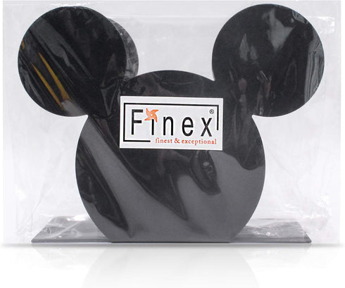 BLACK Mickey Head Premium Stainless Steel Napkin Holder Stand for home kitchen table party RV camper restaurant...