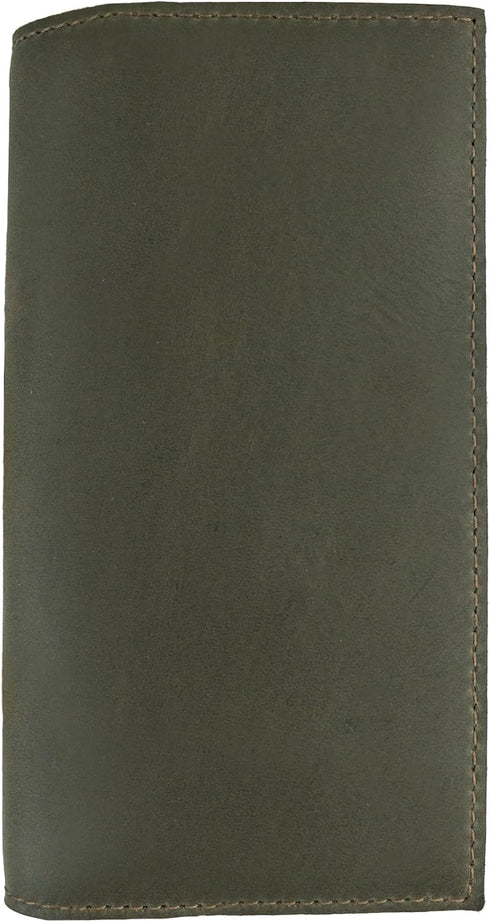 Hide & Drink, Checkbook Cover, Minimalist Organizer, Check Presenter, Bill Holder for Waiter and Waitress, Restaurant Accessories, Full Grain Leat...