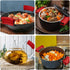 Silicone Assist Handle Holder, Hot Skillet Handle Covers Pot Grip Handle Sleeve Cast Iron Skillets Non-Slip Heat Resistant Pan Grip Cover for Cast...