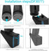 Window Mount for Ring Indoor Cam 2nd Gen and 1st gen, Adhesive Mount (20 Degree Tilted Up/Down/Right/Left) No Drill, Black...