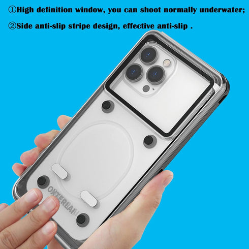 Waterproof Phone Case?Underwater Phone Case for iPhone 15 14 13 12 11 & for Samsung Galaxy S24 S23 S22 S21 & for Google/Motorola/Nokia [Universal ...