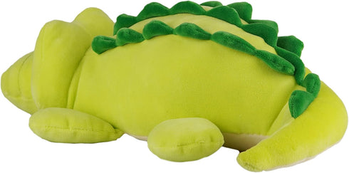 Green Alligator Plushie Toy - 12 Inches Stuffed Animal Plush Gator - Plushy and Squishy Crocodile with Soft Fabric and Stuffing - Cute Toy Gift fo...