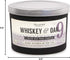 Matte Black Letterpress 3-Wick Scented Candle, 12-Ounce, Whiskey & Oak...