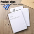 Koogel 100 Sheets Craft Cardstock, 5 x 7inch Cardstock Paper White Cardstock for Kids Art Crafts Card Invitation Making Scrapbooking...
