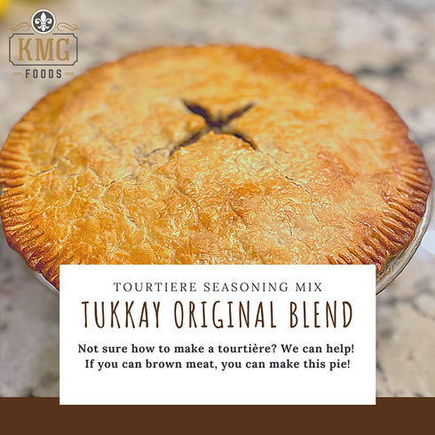 Tukkay Original Blend, Tourtière Seasoning Mix, 3 Pack (110grams, 3)...