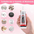 B-7000 Jewelry Glue Clear, 4 PCS 25ML Rhinestone Adhesive B7000 Glue Crafting Clear Glue with Precision Tip for Paper Crafts Card Making Jewelry S...