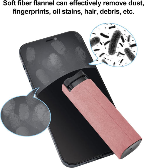 Fingerprint Proof Screen Cleaner 2PCS, Screen Cleaner Touchscreen Mist Spray for Electronic Smart Phone TV, Laptop, Tablet, PC, Computer Monitor L...