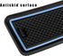 Bonbo Anti dust Mats for Dodge Charger Accessories 2015 2016 2017 2019 2020 2021 custom cup holder pad 6 pieces/set?Light Blue......