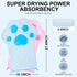 Glove Dog Towel for Drying Dogs for Dogs and Cats & Other Pets?(27.6 x 18.1 Double-sided available)Large Quick Dry Microfiber Grooming Pet Towel S...
