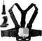 Chest Harness Mount Adjustable Chest Strap Belt with J Hook Compatible with Gopro Hero 12 11 10 9 8 7 /AKASO/Dragon Touch/Vemont/Remali Capature C...