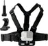 Chest Harness Mount Adjustable Chest Strap Belt with J Hook Compatible with Gopro Hero 12 11 10 9 8 7 /AKASO/Dragon Touch/Vemont/Remali Capature C...