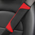 Car Seat Belt Cover, 2 Pack Carbon Fiber Leather Seatbelt Shoulder Pad, Auto Safety Seat Belt Cushion Protector Compatible with All Cars and Backp...