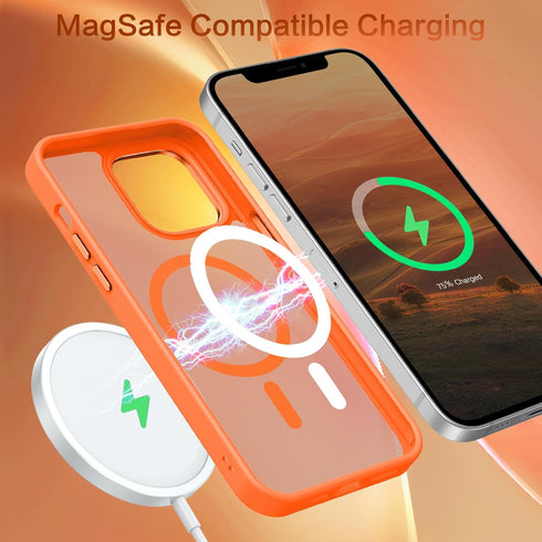BENTOBEN for iPhone 12 Pro Max Magnetic Case, iPhone 12 Pro Max Phone Case Compatible with MagSafe, Translucent Matte Shockproof Anti-Fingerprint ...