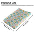 Summer Cactus Changing Pad Cover, Summer Beach Prints Baby Nursery Diaper Changing Table Pad Cover, Unisex Summer Pattern Diaper Changing Sheet fo...