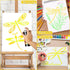 Dragonfly Stencils for Painting on Wood Crafts Reusable Grass Dragonfly Stencil Art Paint on Wall Canvas Pattern Believe Paint Stencils for Card M...