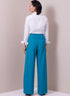 Butterick Misses' Cropped Wide Leg Pants Sewing Pattern Packet by Palmer/Pletsch, Design Code B6973, Sizes 18-20-22-24-26, Multicolor...