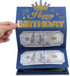HOMANGA Birthday Money Envelope for Cash Gifts, Surprise Cash Envelope for Men Women Kids, Birthday Gift Card for Men Women Girls Boys, Blue Gold ...