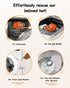 XQXA Hat Washer Cage - No Assembly Needed Hat Cleaner | Perfect Fit for Adult and Kids Hats | Ideal for Baseball Caps | Safe for Dishwasher and Wa...