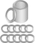 20pcs Oil Drain Plug Gasket Washer Crush Seal,Car Accessories Car Sealing Gaskets Replacement,Transmission Fluid and Rear Differential Oil Drain P...