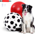 Juome Herding Ball for Dogs, 10" Dog Herding Balls with Soccer Cloth Cover Hand Pump, Interactive Dog Toys for Small & Medium Dogs...