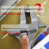 findmall Adjustable Wrench 6-68mm 8-Inch Short Shank Large Openings Wide Jaw Ultra-thin Wrench Lightweight Aluminum Alloy Repair Tools Fits for Ba...