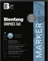 Bienfang Graphics 360 Marker Paper Pad, Non-Bleeding, Semi-Transparent, Artist Drawing Sketchbook, for Layouts 11x14 Inch, 50 Sheets...