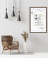 50th Birthday Party Guest Book Poster - Table Centerpiece Decoration Banner for Women or Men Turning 50 years old - Sweet Guest Book Alternative -...