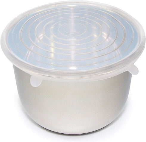 Silicone Sealing Ring Gaskets (2) + Silicone Inner Pot Lid Cover (1) Accessories Compatible with 5/6 Qt Instant Pot and Other Pressure Cookers (5/...